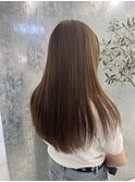 【ohka】ブリーチなしのベージュカラー