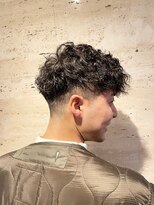 銀座マツナガ 神田店 20代30代メンズスペインカール束感トラッドオシャレ感ショート