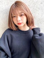 ビビディバビディブー(Bibbidi.bobbidi.boo) 明るめボブでナチュラルに可愛く