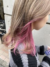 セレス 住道店(CereS) インナーカラーピンク