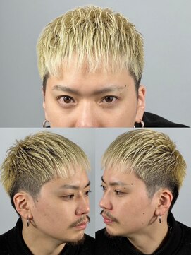 ヒロギンザ 大阪本店(HIRO GINZA) クロップスタイル×ハイトーン