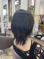 コアフィールフィス(COIFFURE fils)&nbsp;新規お得クーポンあり【見附　今町】黒髪外ハネスタイル