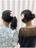 ガーリースタイル/心斎橋/ヘアメ/セットサロン