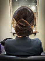 セット アンド バイ ルゥーダ 品川駅前店(SET and..by Rouxda.)&nbsp;和髪アップ