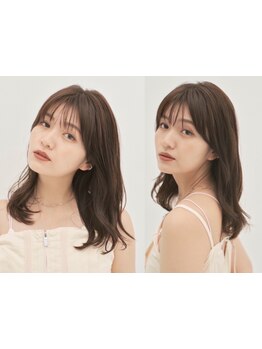 お客様一人一人に合わせた前髪や顔周りのデザインで自分史上もっとも”自分らしい”スタイルに！［横浜］