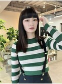 カフカ風　フルバング　暗髪