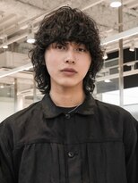 フィフスパーク(fifth PARK)&nbsp;雰囲気の出るスパイラルパーマで作るマッシュウルフスタイル