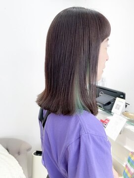 バブ バイネオリーブ(Bab by neolive) デザインカラー/フェイスフレーミング/暗めカラー/自由が丘