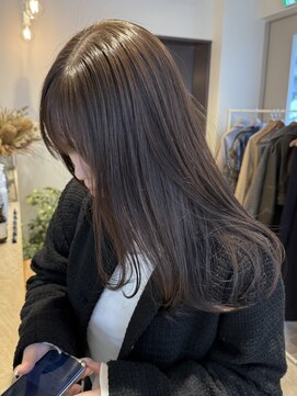 ザックジングウ 表参道(ZACC JINGU) ベージュカラー/ブリーチなしベージュ/透明感カラー