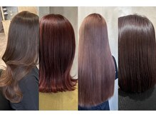 「透明感ブラウン」numberオリジナルの王道カラー【酸性ストレート/髪質改善/ボブ/ケアブリーチ/韓国】