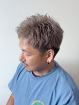 メンズサロンラシルバイレストプラス(MEN'S SALON racil by rest plus) シルバーグレーカラー