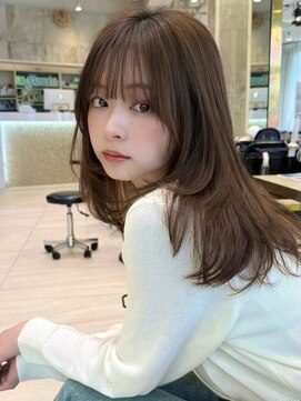 グランド(GRAND) 艶感ワンカールナチュラルフェミニンロング20代30代【平島】