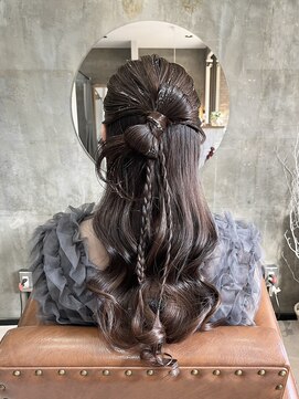 ノエル ヘアー アトリエ(Noele hair atelier) ☆リボン×ハーフアップ☆