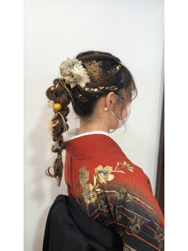 カポック 茗荷谷(KAPOK) 卒業式ヘアセット/袴着付/茗荷谷美容室/着付