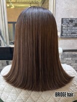 ブリッジ ヘアー(BRIDGE hair) ワンレンボブ