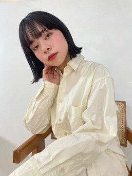  fit stand 千葉/ショートボブ/カット/パーマ/ダブルカラー/トリートメント/縮毛矯正 イメチェン/ピンクベージュ/アンブレラカラー[千葉]