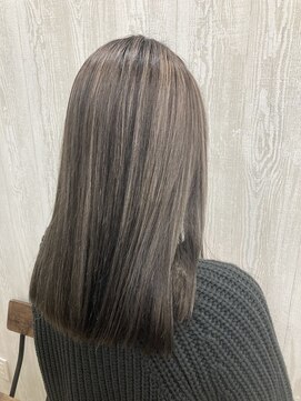 TELA HAIR 石岡店【テーラヘアー】【4月15日NEW OPEN(予定)】 グレージュハイライト【TELA HAIR 石岡】