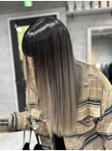 ブリーチして作る、ナチュラルグラデーションカラーはこれだ！！