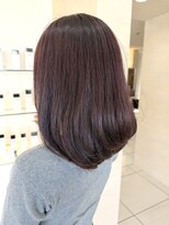ヒビカ(HIBIKA) 艶めくラベンダーブラウン×くびれミディ