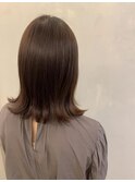 外ハネスタイル◎