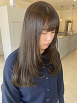 ニナル(Ninal) オリーブカラー×内巻きレイヤー