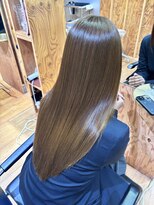 コノカ 北浜(KONOKA)&nbsp;顔まわりレイヤー髪質改善/レイヤーカット/20代30代