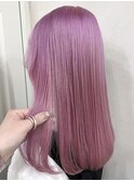 ピンクラベンダーピンブリーチピンクベージュミルクティー