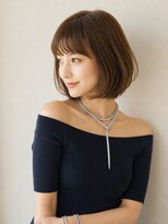 ドロップ(drop) 大人可愛い◎ツヤ感ナチュラルボブ
