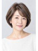 大人ボブ５０代