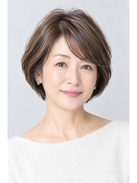 くらげ美容院 武蔵小杉 大人ボブ５０代