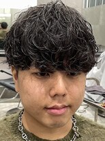 サンズ 梅田 中崎町(SUNS)&nbsp;アイロンセット風ナチュラル無造作シャドウパーマ
