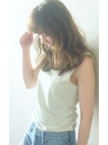 リマ(RIMA)&nbsp;【RIMA】HARUKI 外国人風☆グレージュベージュ×パーマstyle