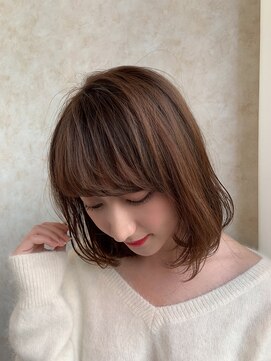 ウィクシー(wixy) 前髪ありの人気ボブスタイル