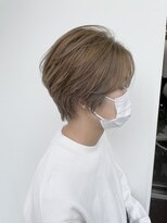 サロンドミルク 溝の口店(salon de MiLK) 骨格矯正カット♪頭の形が綺麗に見えるショートスタイル♪