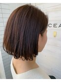 [OCEAN Hair&Life藤原純] ミニボブ×ダークカラー☆