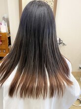 ヘアー カルム(hair CaLme) ３段階グラデーションカラー