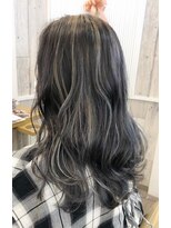 セブンルックス モカ 宇都宮鶴田店(7LOOKS mocha) グレージュカラー×コントラストハイライト