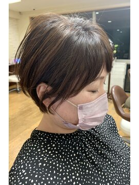 ベルベットヘア 千早店(Velvet hair) くびれショートヘア 【福岡 聖容】