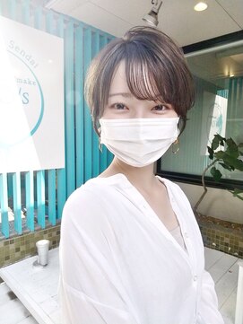 ヘアーメイクオズ(hair make O/S) 柔らかモテ髪ショート☆