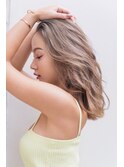 ACE 横浜 透け感ベージュ×外巻きカール