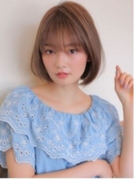 アグ ヘアー アロエ 亀岡店(Agu hair aloe) 《Agu hair》涼し気シルエットの夏ショート