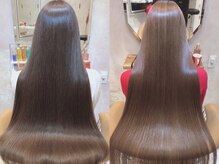 究極の髪質改善シンデレラトリ-トメント￥10000クセやうねりを抑えボリュ-ムダウン♪当店本気の髪質改善☆