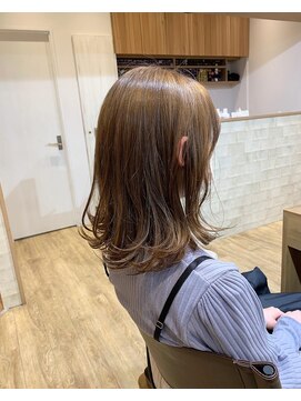 ソッリーソ ヘア(sorriso hair) 【sorriso hair桜山】ワンブリーチ☆ヴェールベージュ
