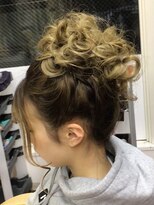 ヘアサロン ユニティ(Hair Salon Unity) ポニーテールカールアップ
