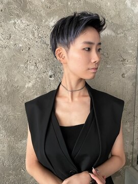 イーストハムヘッドショップ(EAST HAM head shop) 刈り上げ女子　アップバング　イケメン女子