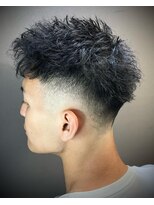 ヒロギンザ 新橋銀座口店(HIRO GINZA)&nbsp;フェードツイストアップバング