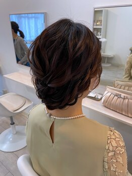 シュエット(Chouette)の写真/【平日10時～/土日祝日8時～営業】ワンランク上のヘアセットをお得な価格で♪《平日¥3300/土日祝日¥3500~】