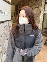 ビーハイブ 仙台駅前店(Behive)&nbsp;濃いめピンクロング