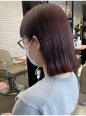 【DIFINO 青山】艶髪ブラウン×ボブ