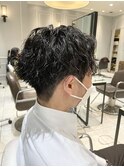 骨格矯正ツイストスパイラルパーマ